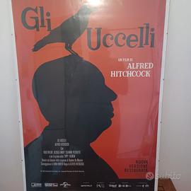Poster "Gli Uccelli" di A.Hitchcock