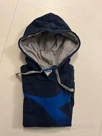 Felpa cappuccio 10 anni 142 cm