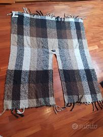 Poncho donna a scacchi