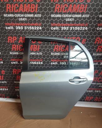TOYOTA Yaris Serie (08>11) PORTIERA POSTERIORE SIN