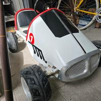 automobilina a pedali anni 70