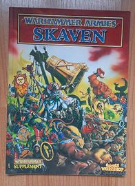 Warhammer Armies Skaven + 9 MINIATURE METALLO 4a E