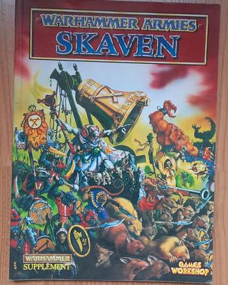 Warhammer Armies Skaven + 9 MINIATURE METALLO 4a E