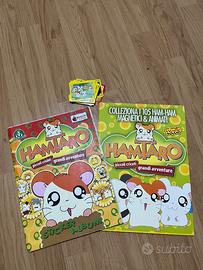 Lotto Hamtaro Album figurine e Magnetici Merlin