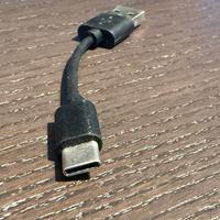 Cavo USB-C Corto (10 cm) ➡ USB-A – Ricarica Rapida