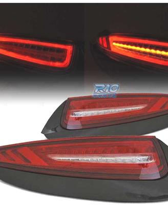 FANALI PORSCHE 911 997 09-12 LED ROSSO BIANCO