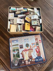 Collezione di fiammiferi da varie parti del mondo