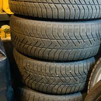 Gomme invernali 205/55/16 Battistrada 75% + cerchi