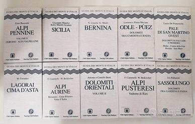 Guida Dei Monti D'Italia - Cai Tci Lotto 10 Libri