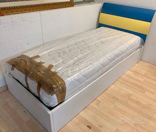 Letto in legno una piazza