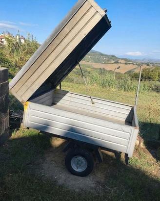 Carrello rimorchio cassonato - OMOLOGATO 