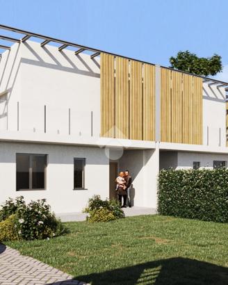 VILLA A SCHIERA CENTRALE A ALBANO LAZIALE