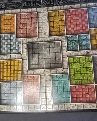Tabellone HeroQuest MB 1989/1990 – Originale