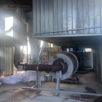 Essiccatore rotativo con caldaia a biomassa