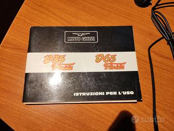 LIBRETTO USO E MANUTENZIONE MOTO GUZZI