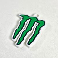 Portachiavi monster energy con anello