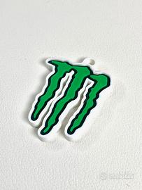 Portachiavi monster energy con anello