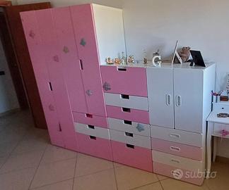 Cameretta per Bambini Vari Pezzi Componibile