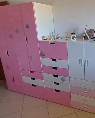 Cameretta per Bambini Vari Pezzi Componibile
