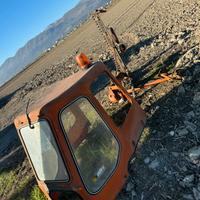 Cabina omologata è barra falciante per Fiat