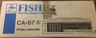 Amplificatore / equalizzatore vintage Fisher CA-67