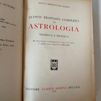 Libro "Nuovo Trattato Completo di Astrologia" 1955