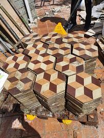 CEMENTINE ANTICHE ESAGONALI