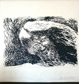 serigrafia di Pericle Fazzini 