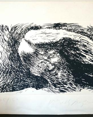 serigrafia di Pericle Fazzini 