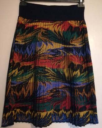 Gonna Missoni plissettata