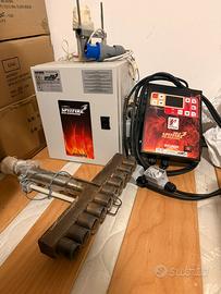 Bruciatore forno a legna