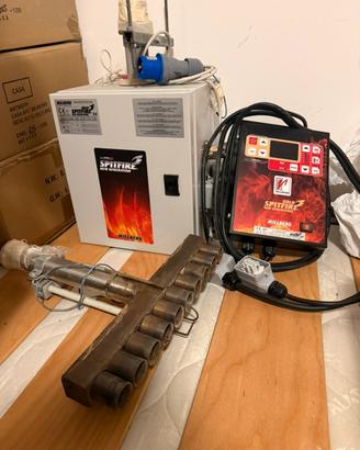 Bruciatore forno a legna