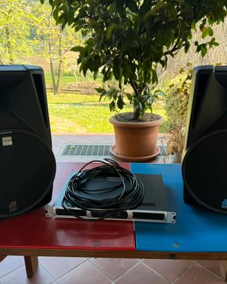 Casse + ampli