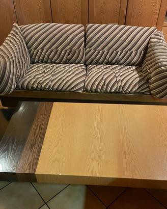 2 divani e tavolino design anni 70