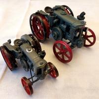 N.2 Modellini in Metallo Trattore Landini