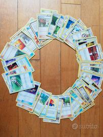57 CARTE POKÉMON STRUMENTO/ALLENATORE