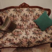 poltrona con fiori doppia 