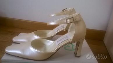 SCARPE DA SPOSA AVORIO N. 36