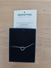 Bracciale Bluespirit argento e acciaio certificato