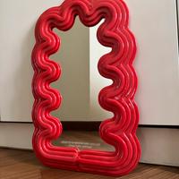 Specchio Qlhype Rosso