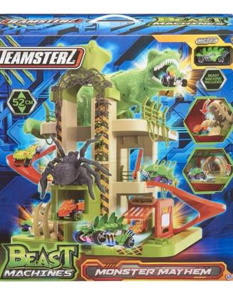 Pista garage dinosauro 