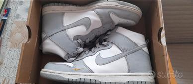 Nike Dunk High Wolf Grey Marigold - Numero 38