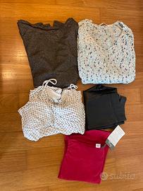 5 capi donna taglia s -xs