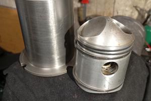 Ducati 175 sport canna,pistone, testa