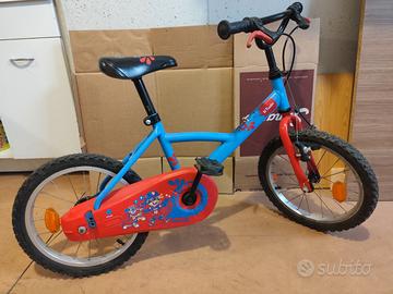 Bici btwin 4-6 anni ruota 16 pollici
