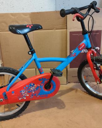 Bici btwin 4-6 anni ruota 16 pollici