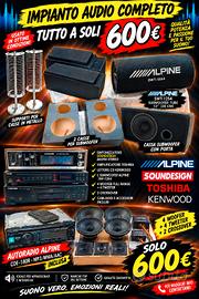 casse subwoofer radio ampli autoradio alpine 