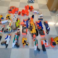 nerf collezione completa elettrici e a molla