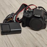 CANON 100D corpo, obiettivo opzionale