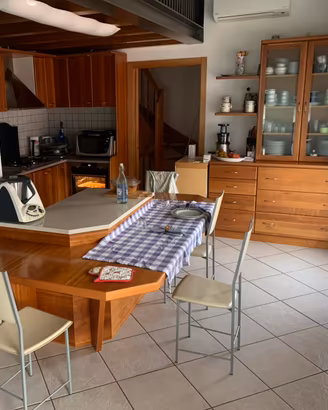 Cucina con penisola